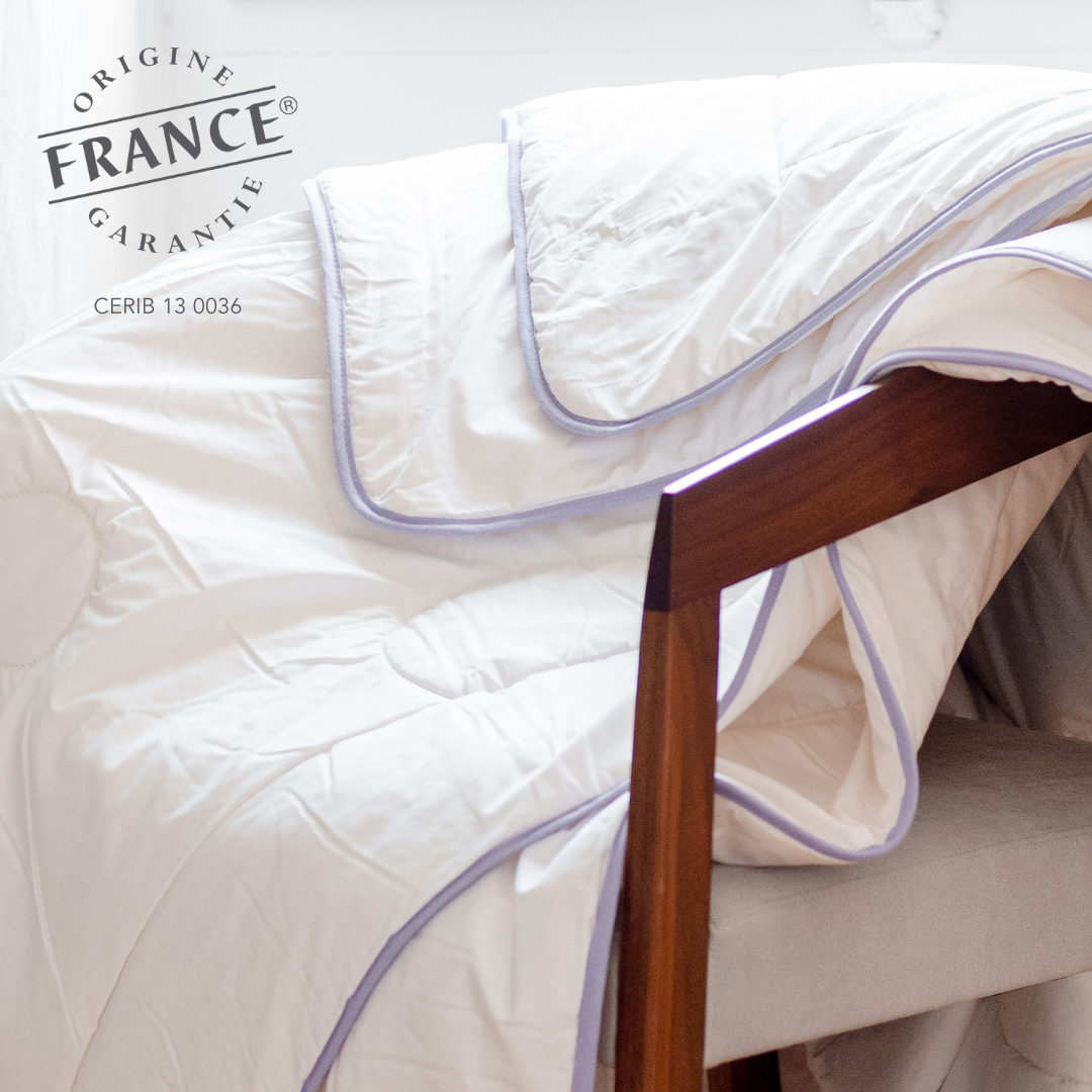 MOLÈNE - Couette légère en laine française 200g/m2