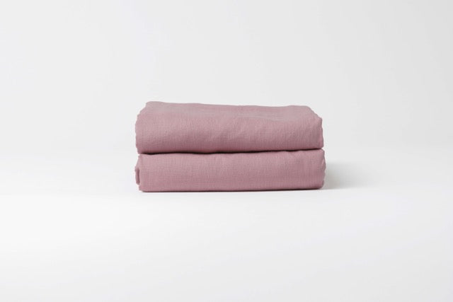 Drap Housse en lin lavé français