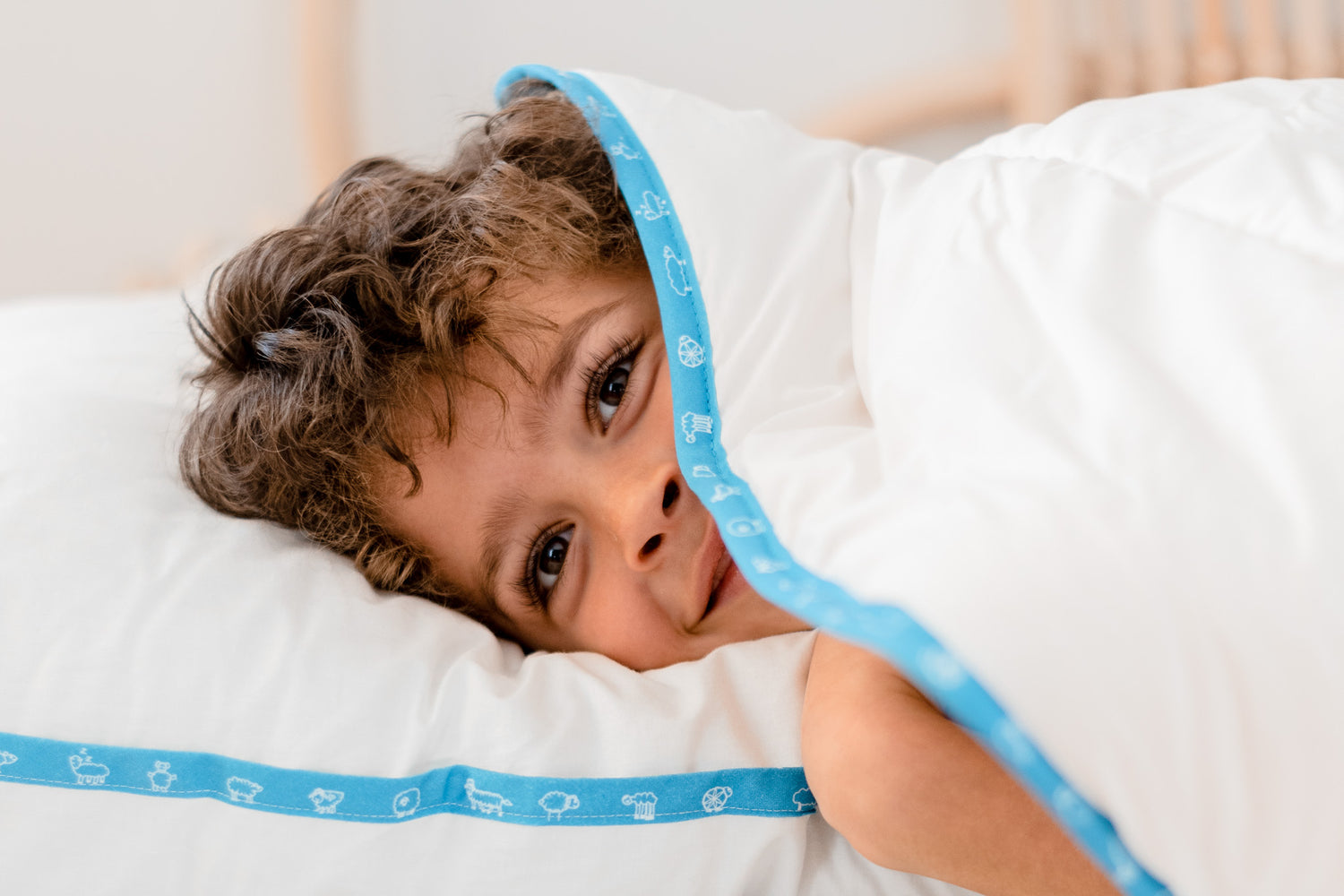 Pack Infini Enfant - Couette et oreiller pour enfant - Laine française - Fabriqué en France - Douceur et chaleur - Qualité