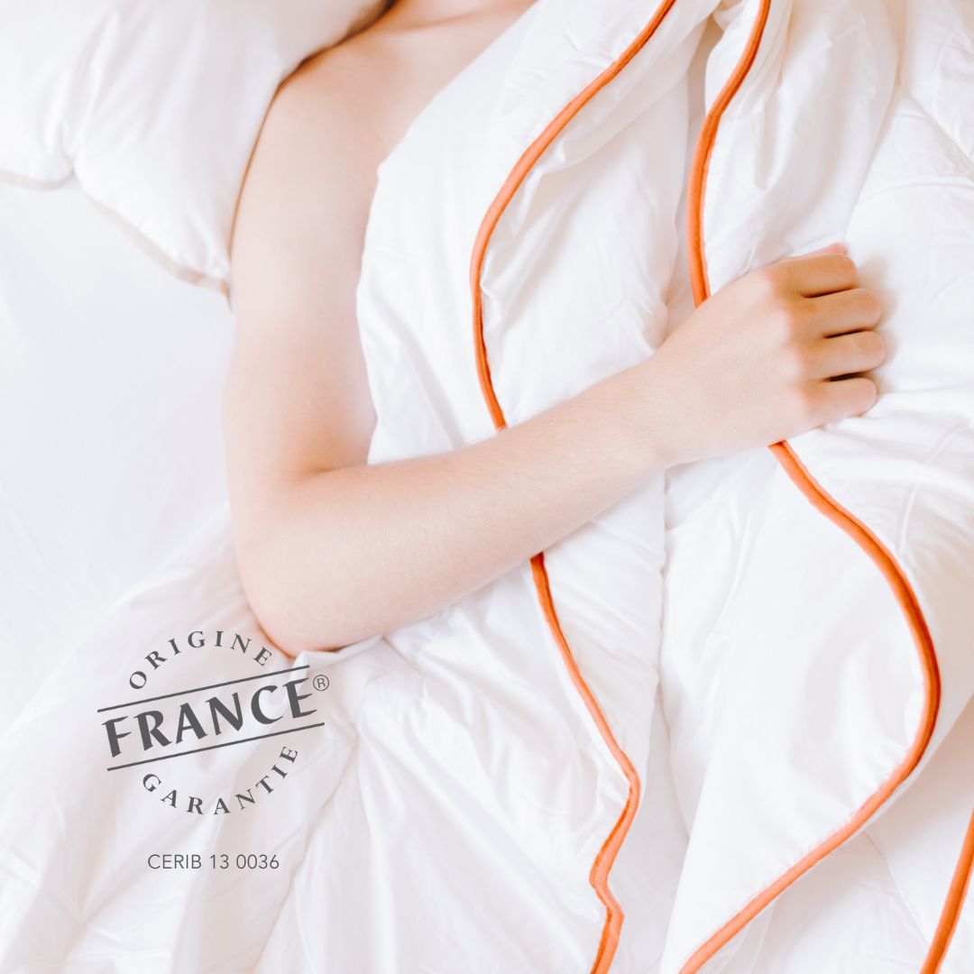 MOLÈNE - Couette légère en laine française 200g/m2