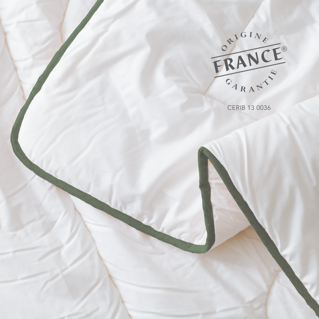 MOLÈNE - Couette légère en laine française 200g/m2