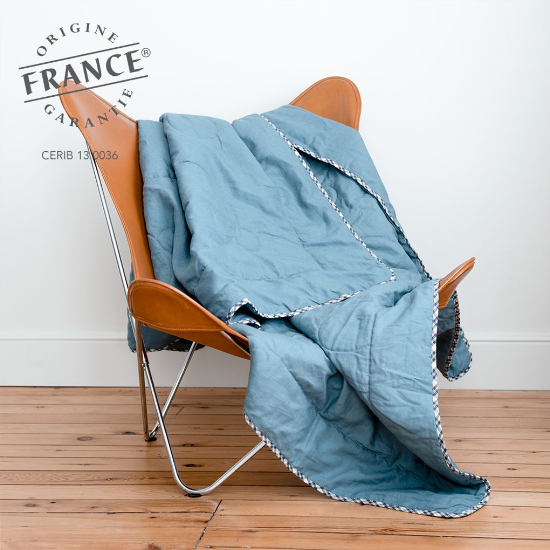 Ouessant, Le Plaid en laine, par Loulenn