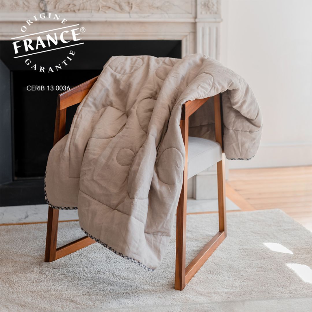 Ouessant, Le Plaid en laine, par Loulenn