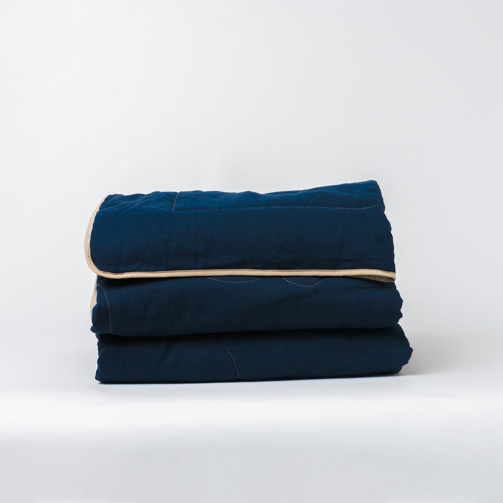 Plaid_Ouessant_Bleu Nuit