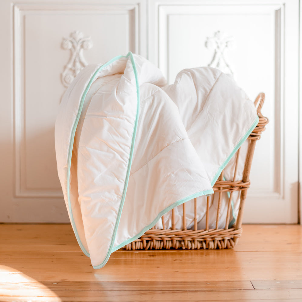 Couette molene vert tendre