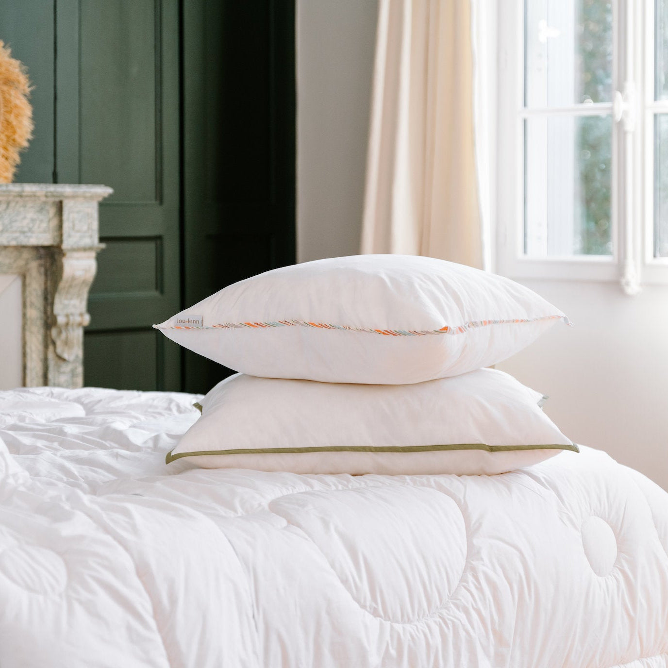Malo - Oreiller naturel en laine française (Précommande)