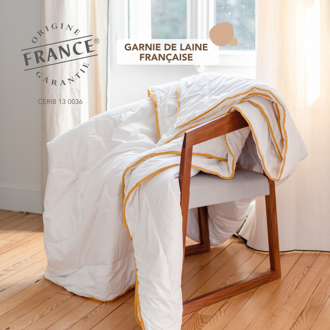 Molène - Couette légère en laine française